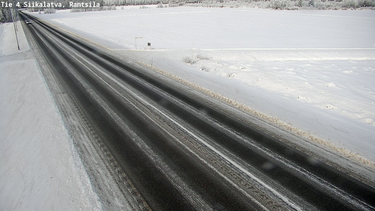 Weather Camera Image Road 4 Siikalatva, Rantsila, Siikalatva, Pohjois-Pohjanmaa