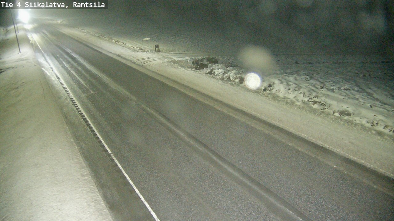 Weather Camera Image Väg 4 Siikalatva, Rantsila, Siikalatva, Pohjois-Pohjanmaa