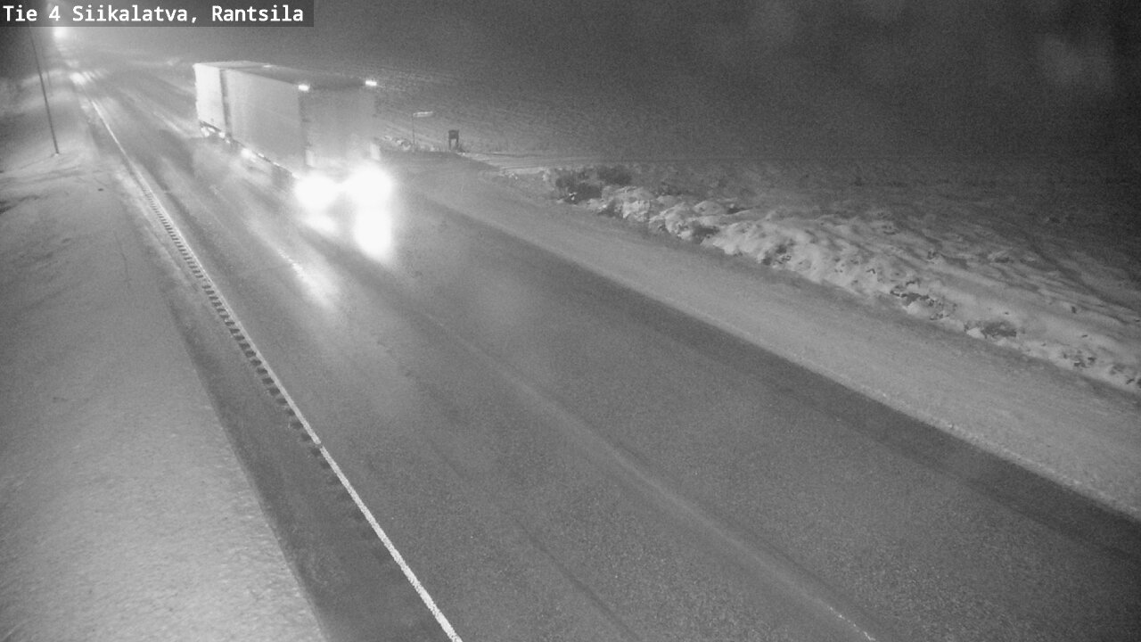 Weather Camera Image Väg 4 Siikalatva, Rantsila, Siikalatva, Pohjois-Pohjanmaa