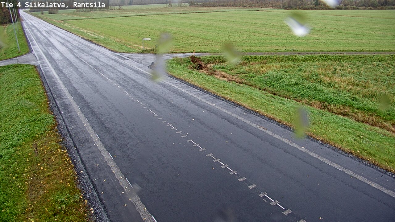 Weather Camera Image Road 4 Siikalatva, Rantsila, Siikalatva, Pohjois-Pohjanmaa