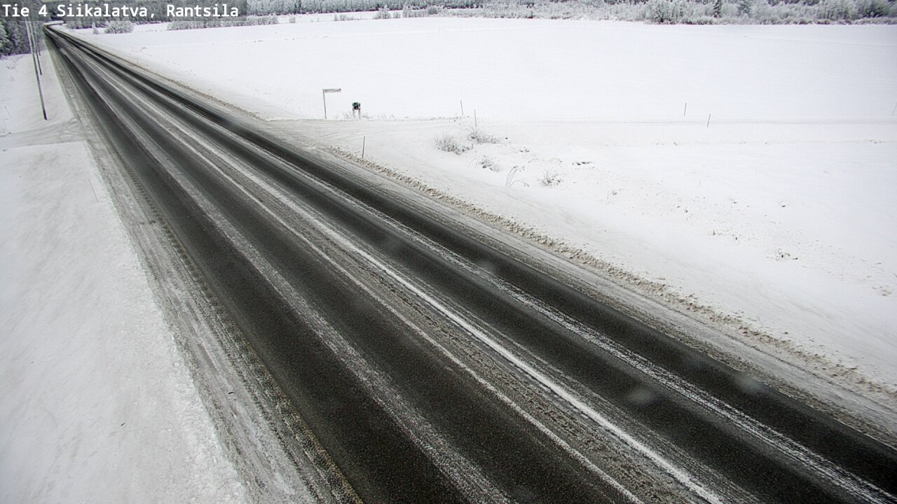 Weather Camera Image Road 4 Siikalatva, Rantsila, Siikalatva, Pohjois-Pohjanmaa