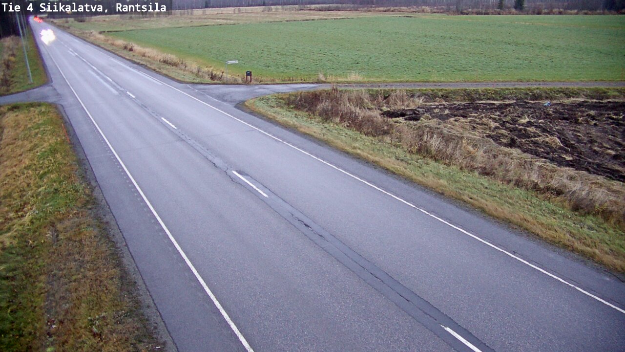 Weather Camera Image Road 4 Siikalatva, Rantsila, Siikalatva, Pohjois-Pohjanmaa