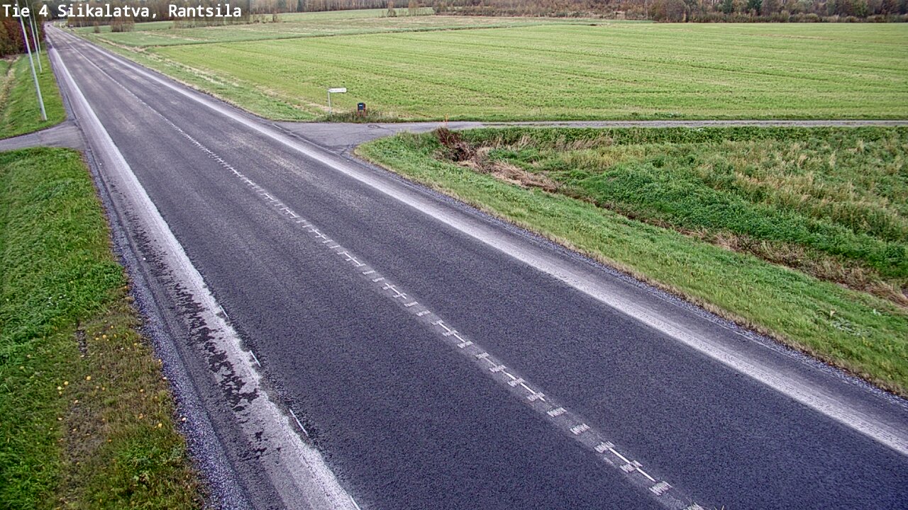 Weather Camera Image Road 4 Siikalatva, Rantsila, Siikalatva, Pohjois-Pohjanmaa