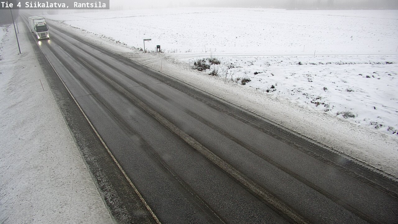 Weather Camera Image Road 4 Siikalatva, Rantsila, Siikalatva, Pohjois-Pohjanmaa