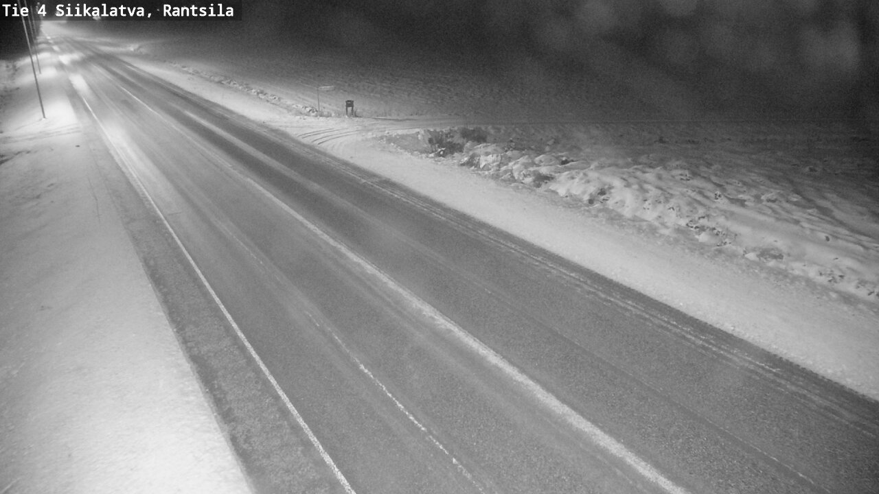 Weather Camera Image Road 4 Siikalatva, Rantsila, Siikalatva, Pohjois-Pohjanmaa