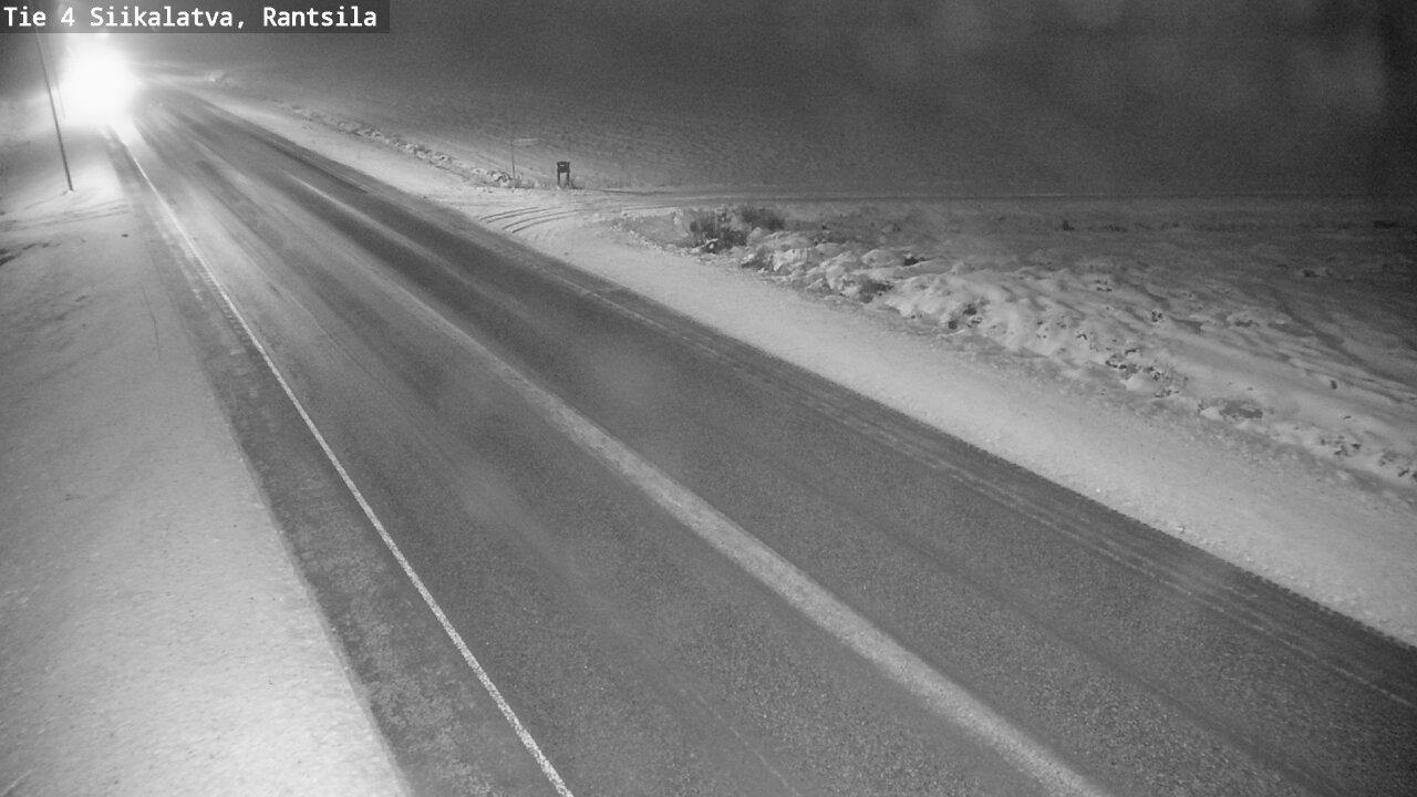 Weather Camera Image Road 4 Siikalatva, Rantsila, Siikalatva, Pohjois-Pohjanmaa