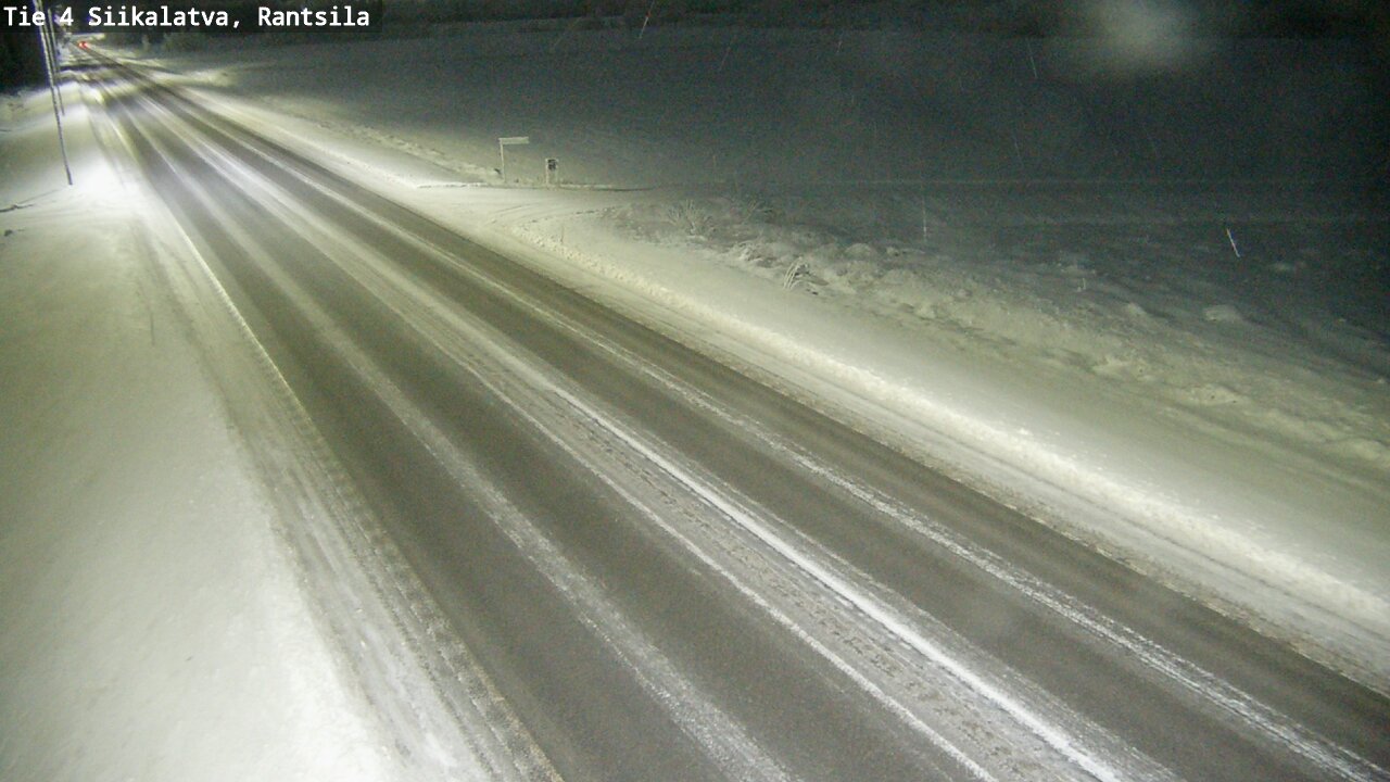 Weather Camera Image Road 4 Siikalatva, Rantsila, Siikalatva, Pohjois-Pohjanmaa