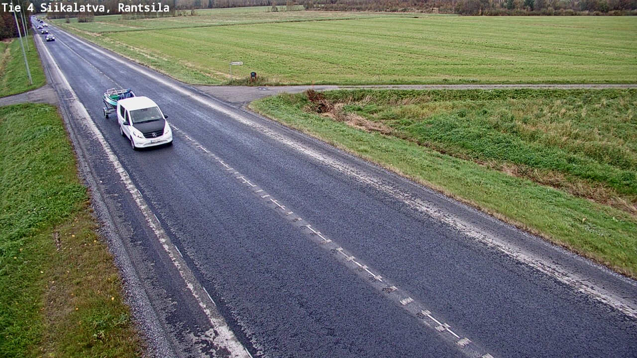 Weather Camera Image Road 4 Siikalatva, Rantsila, Siikalatva, Pohjois-Pohjanmaa