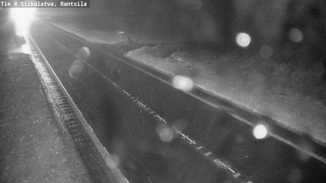 Weather Camera Image Road 4 Siikalatva, Rantsila, Siikalatva, Pohjois-Pohjanmaa