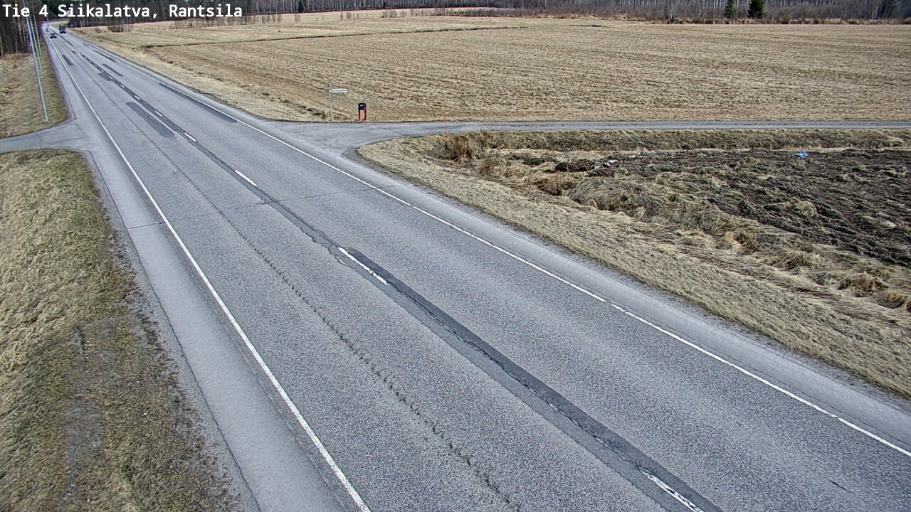 Weather Camera Image Road 4 Siikalatva, Rantsila, Siikalatva, Pohjois-Pohjanmaa