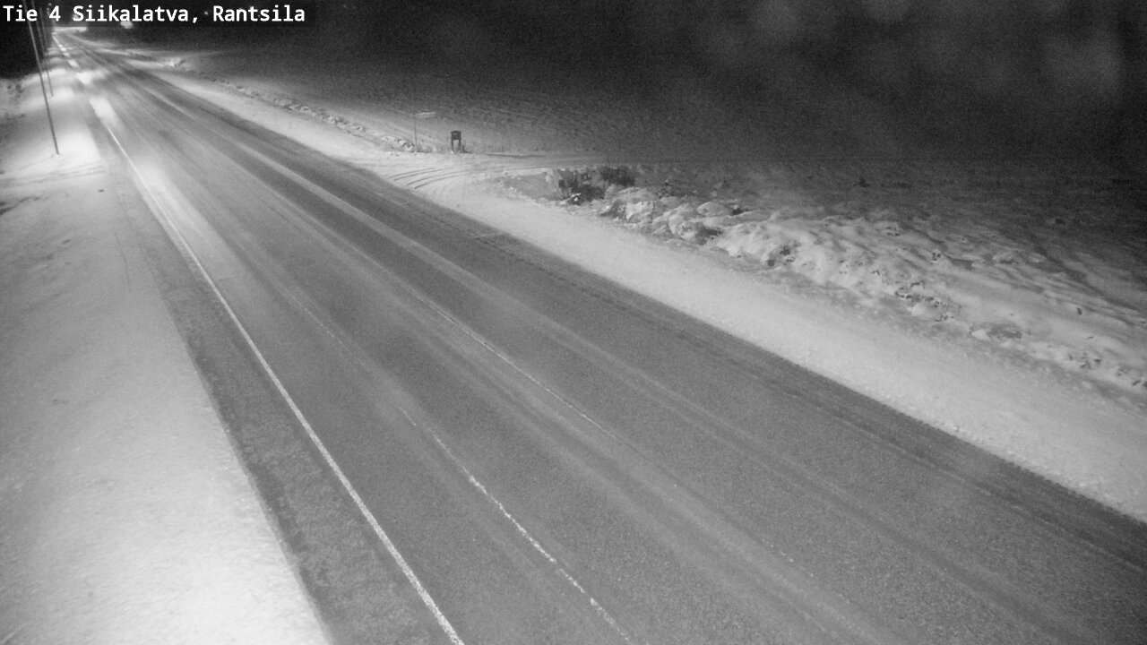 Weather Camera Image Road 4 Siikalatva, Rantsila, Siikalatva, Pohjois-Pohjanmaa