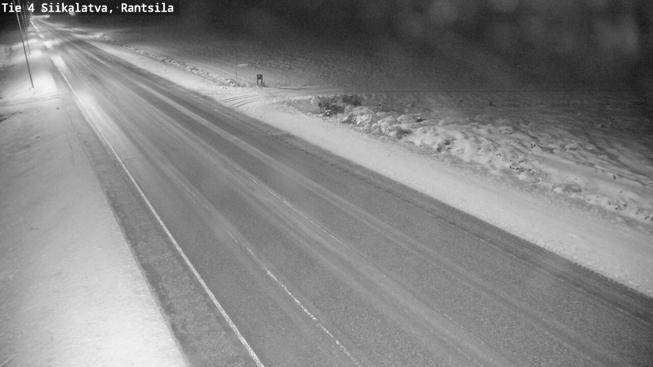 Weather Camera Image Road 4 Siikalatva, Rantsila, Siikalatva, Pohjois-Pohjanmaa