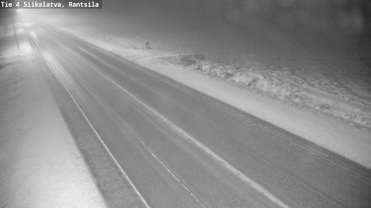 Weather Camera Image Road 4 Siikalatva, Rantsila, Siikalatva, Pohjois-Pohjanmaa