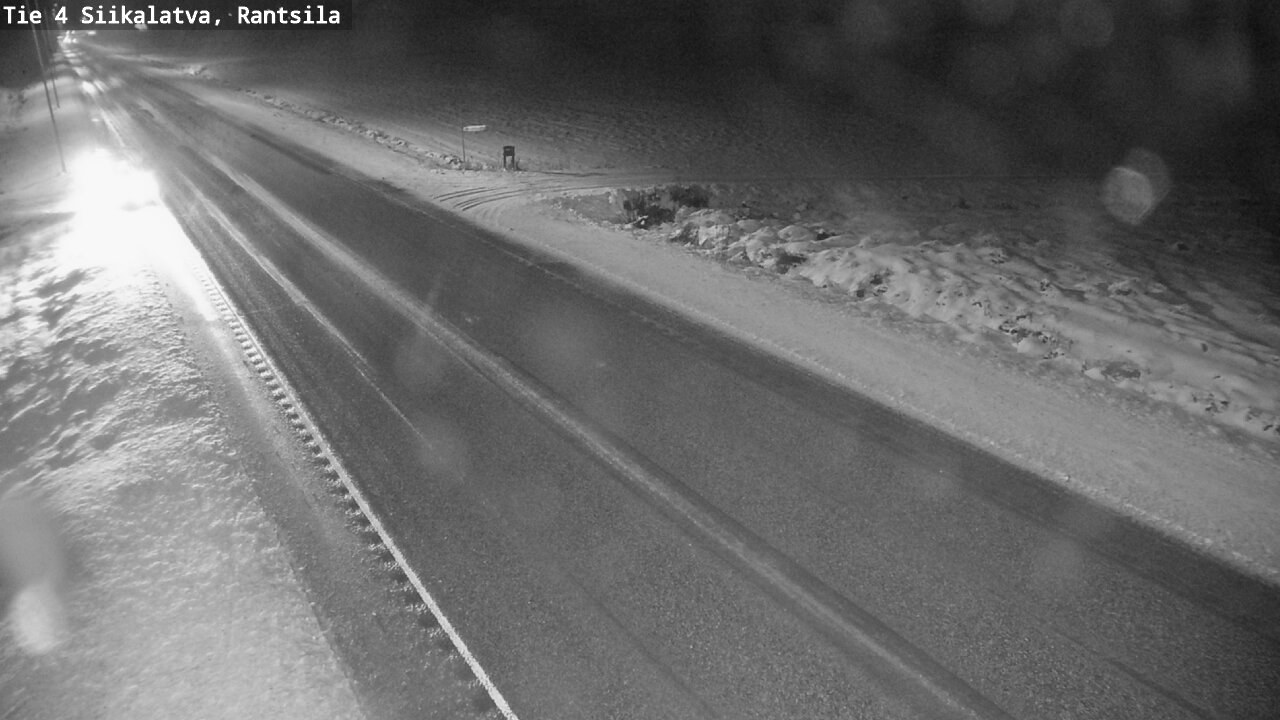 Weather Camera Image Väg 4 Siikalatva, Rantsila, Siikalatva, Pohjois-Pohjanmaa