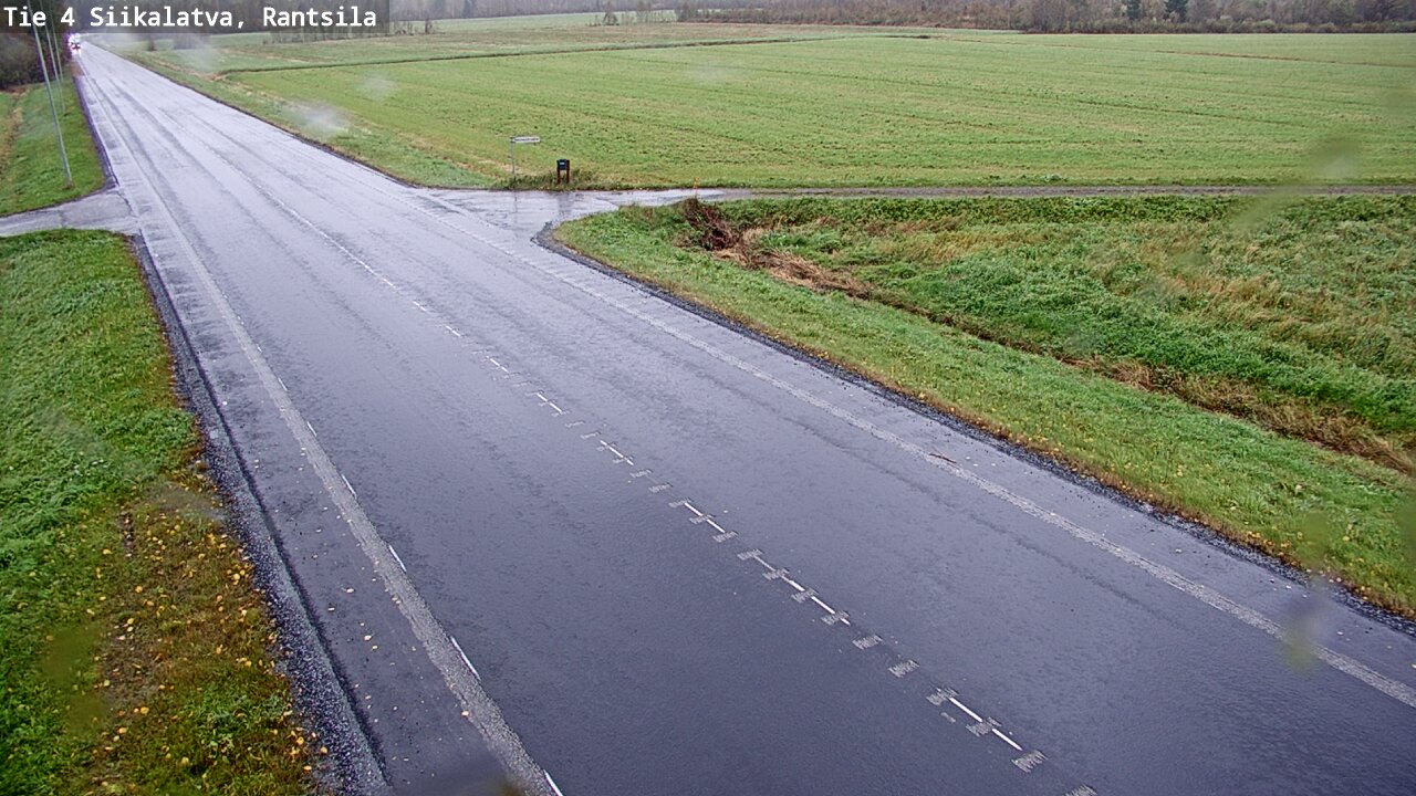 Weather Camera Image Väg 4 Siikalatva, Rantsila, Siikalatva, Pohjois-Pohjanmaa