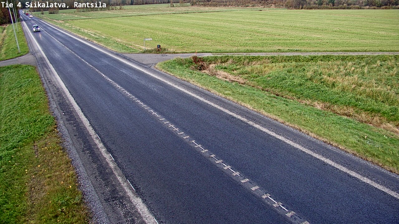 Weather Camera Image Road 4 Siikalatva, Rantsila, Siikalatva, Pohjois-Pohjanmaa