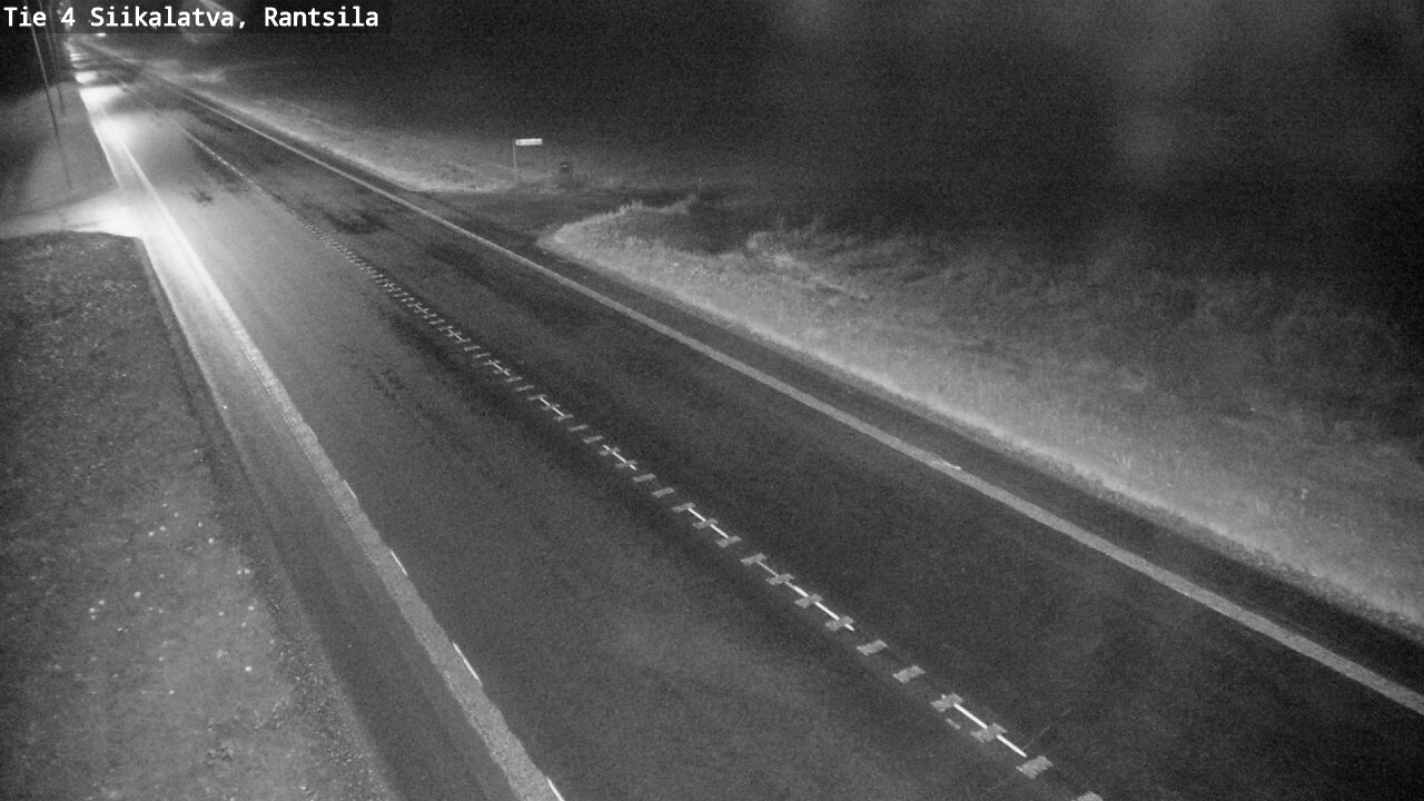 Weather Camera Image Road 4 Siikalatva, Rantsila, Siikalatva, Pohjois-Pohjanmaa
