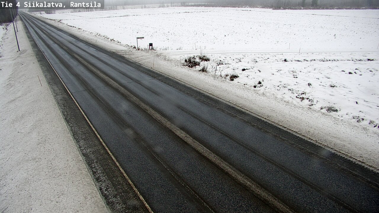 Weather Camera Image Road 4 Siikalatva, Rantsila, Siikalatva, Pohjois-Pohjanmaa