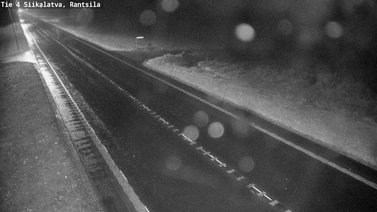 Weather Camera Image Road 4 Siikalatva, Rantsila, Siikalatva, Pohjois-Pohjanmaa