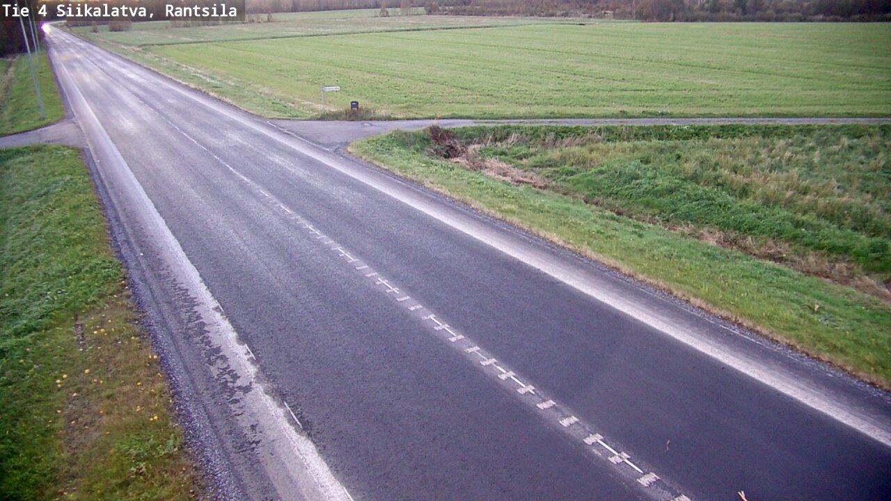 Weather Camera Image Road 4 Siikalatva, Rantsila, Siikalatva, Pohjois-Pohjanmaa