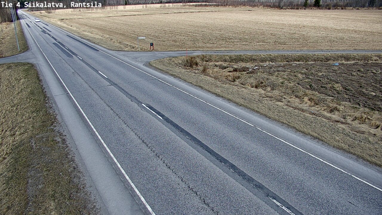 Weather Camera Image Road 4 Siikalatva, Rantsila, Siikalatva, Pohjois-Pohjanmaa