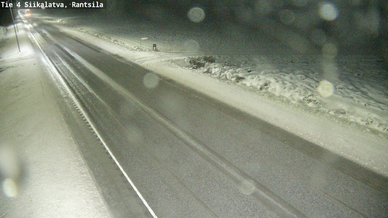 Weather Camera Image Väg 4 Siikalatva, Rantsila, Siikalatva, Pohjois-Pohjanmaa