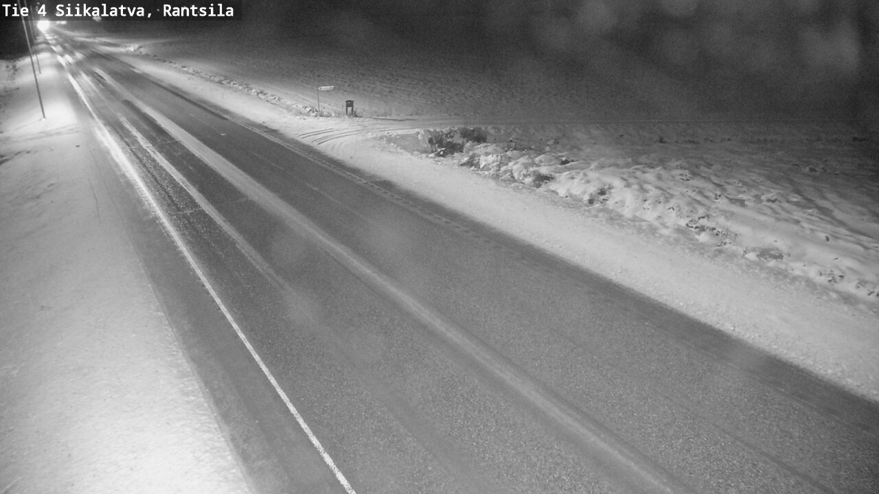 Weather Camera Image Väg 4 Siikalatva, Rantsila, Siikalatva, Pohjois-Pohjanmaa