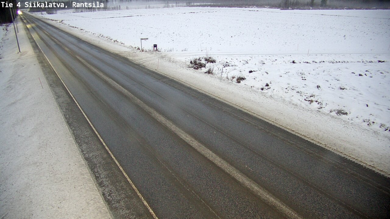 Weather Camera Image Road 4 Siikalatva, Rantsila, Siikalatva, Pohjois-Pohjanmaa