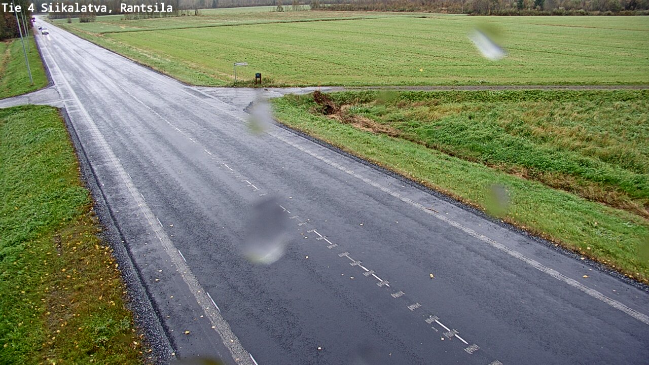 Weather Camera Image Road 4 Siikalatva, Rantsila, Siikalatva, Pohjois-Pohjanmaa
