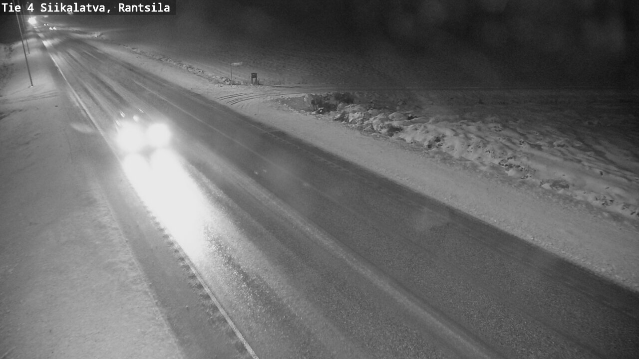 Weather Camera Image Väg 4 Siikalatva, Rantsila, Siikalatva, Pohjois-Pohjanmaa