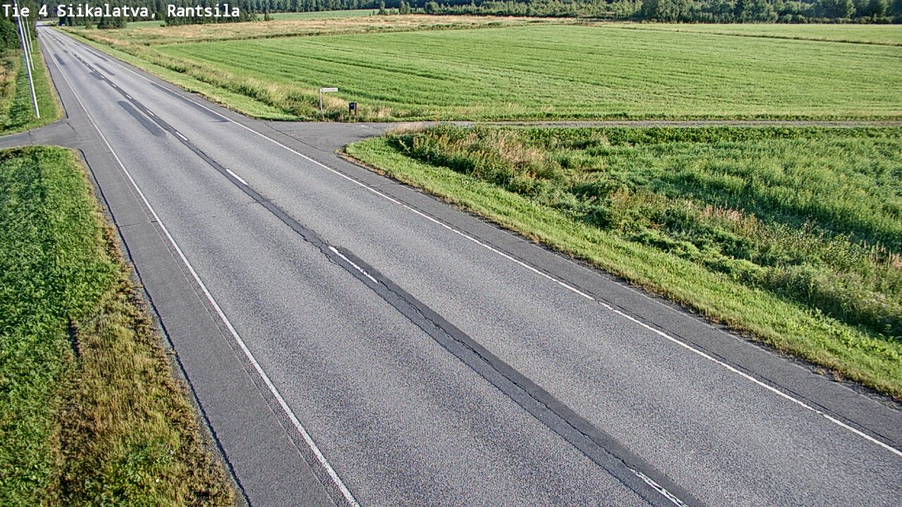 Weather Camera Image Road 4 Siikalatva, Rantsila, Siikalatva, Pohjois-Pohjanmaa