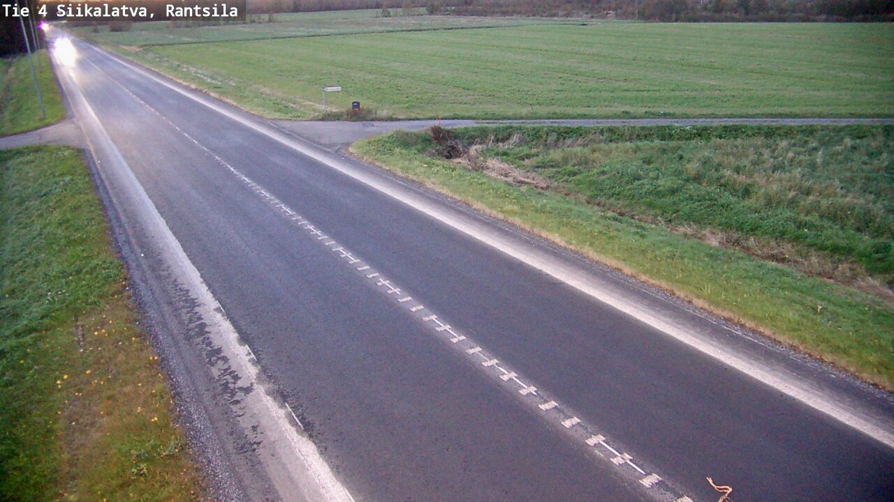 Weather Camera Image Road 4 Siikalatva, Rantsila, Siikalatva, Pohjois-Pohjanmaa