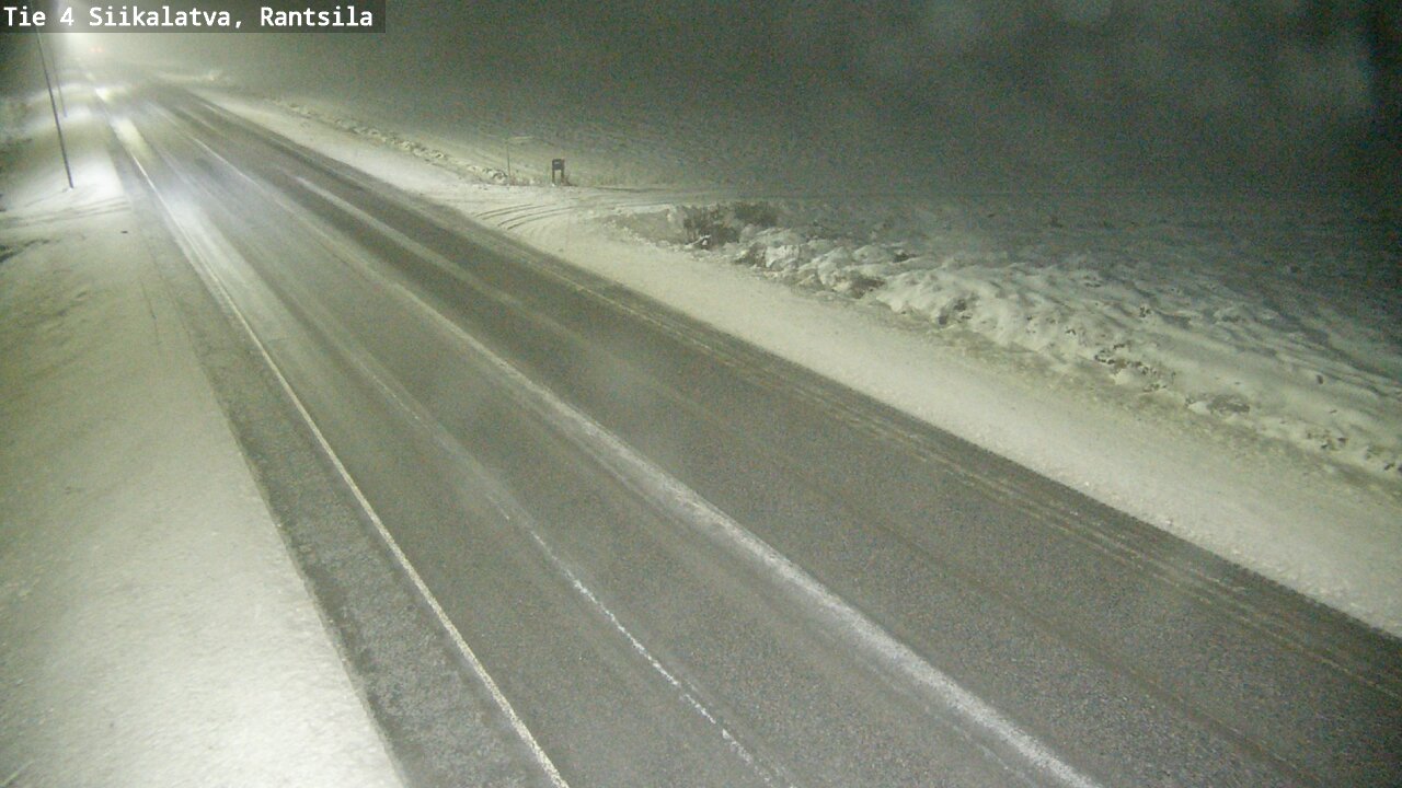 Weather Camera Image Road 4 Siikalatva, Rantsila, Siikalatva, Pohjois-Pohjanmaa
