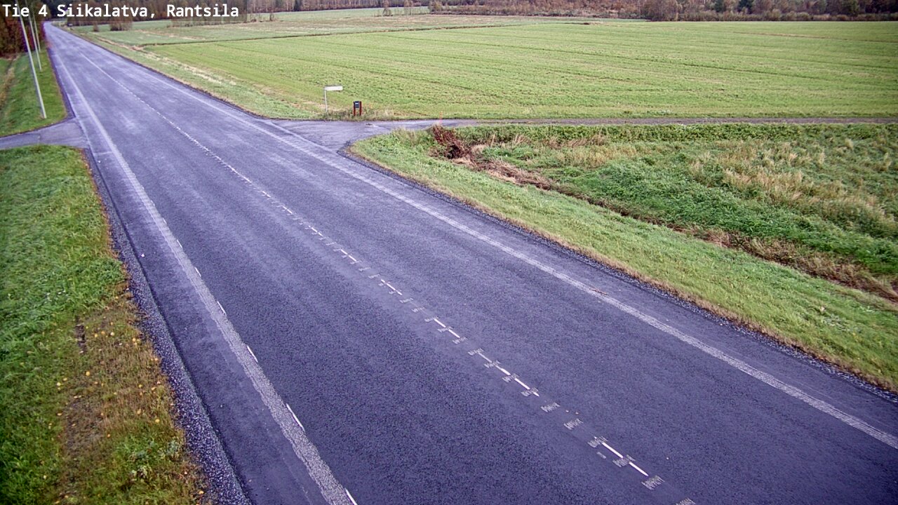 Weather Camera Image Road 4 Siikalatva, Rantsila, Siikalatva, Pohjois-Pohjanmaa