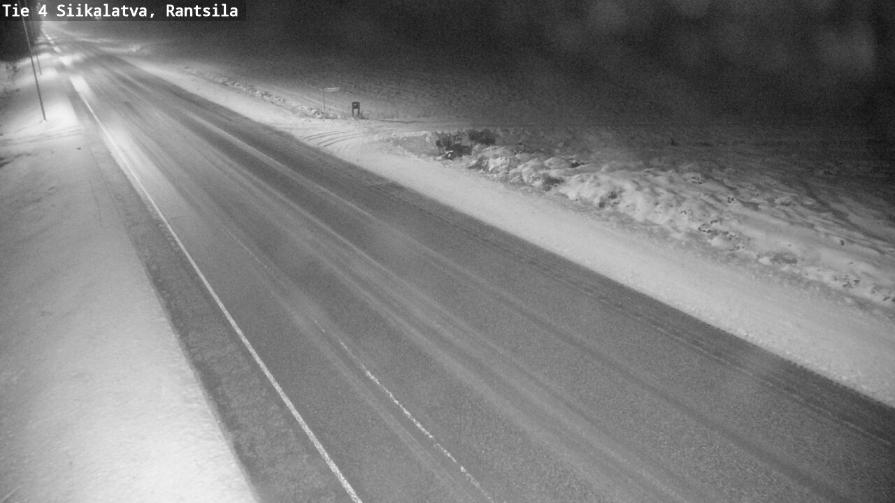 Weather Camera Image Road 4 Siikalatva, Rantsila, Siikalatva, Pohjois-Pohjanmaa