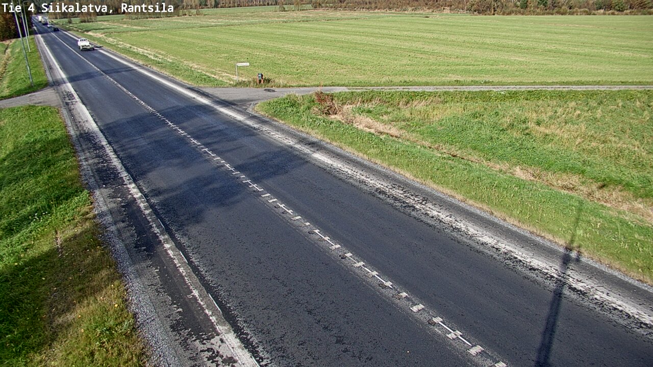 Weather Camera Image Road 4 Siikalatva, Rantsila, Siikalatva, Pohjois-Pohjanmaa