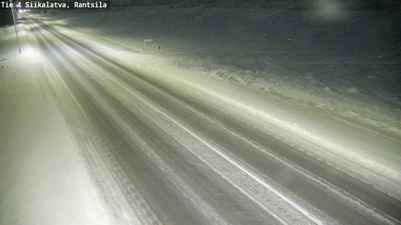 Weather Camera Image Road 4 Siikalatva, Rantsila, Siikalatva, Pohjois-Pohjanmaa