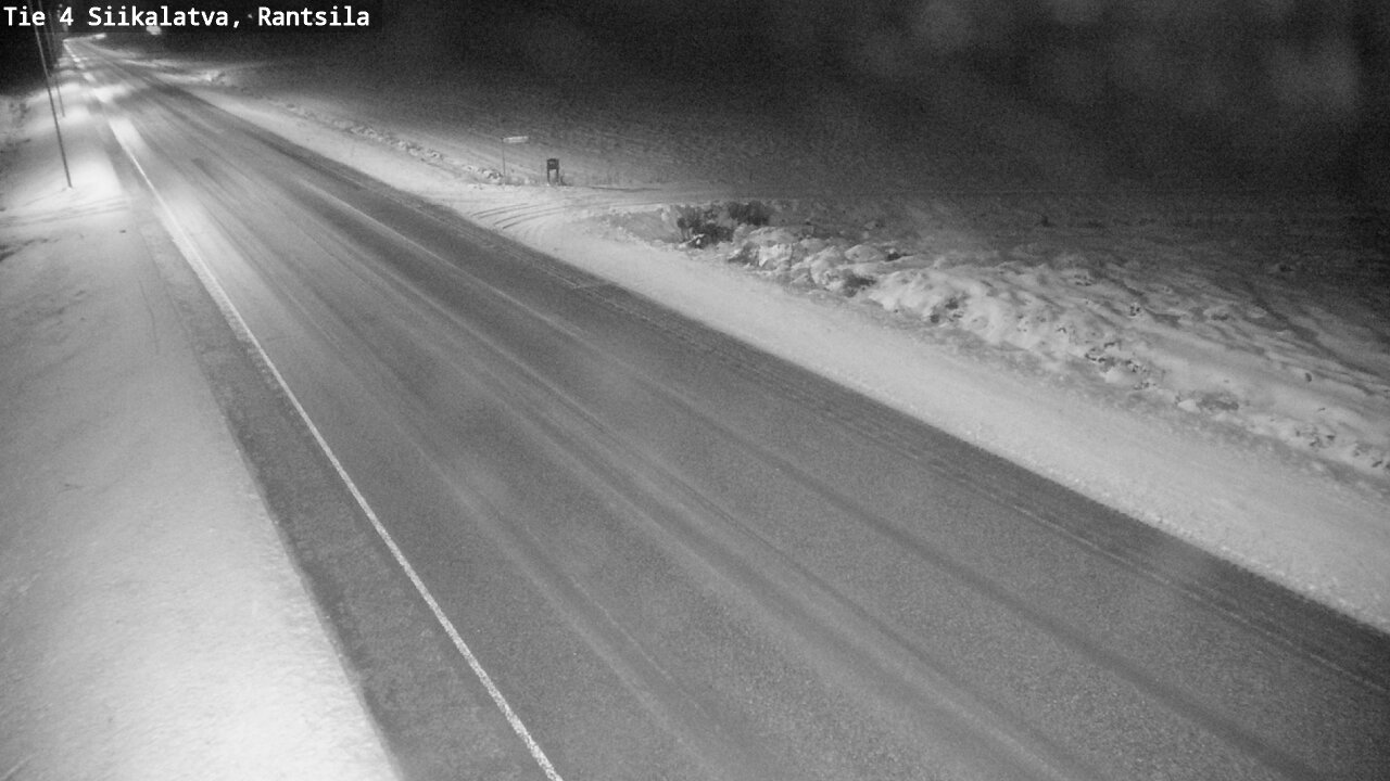 Weather Camera Image Road 4 Siikalatva, Rantsila, Siikalatva, Pohjois-Pohjanmaa