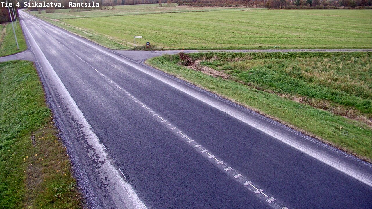 Weather Camera Image Road 4 Siikalatva, Rantsila, Siikalatva, Pohjois-Pohjanmaa