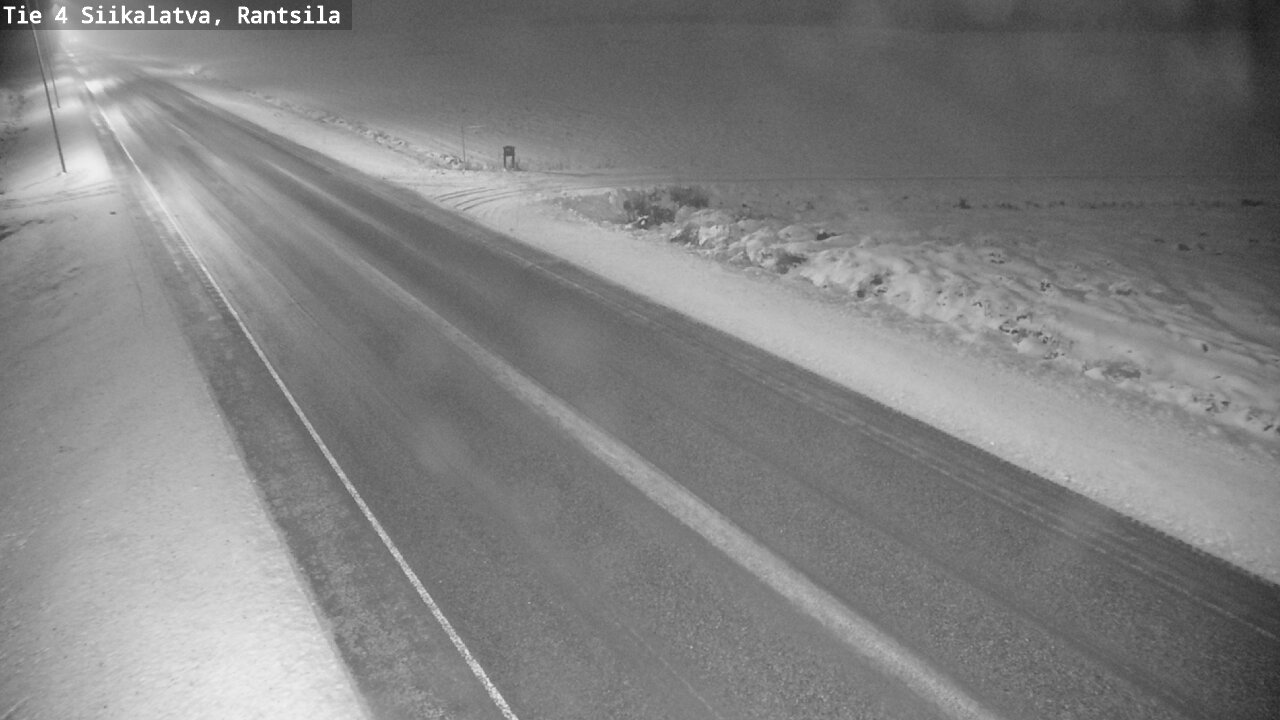 Weather Camera Image Road 4 Siikalatva, Rantsila, Siikalatva, Pohjois-Pohjanmaa