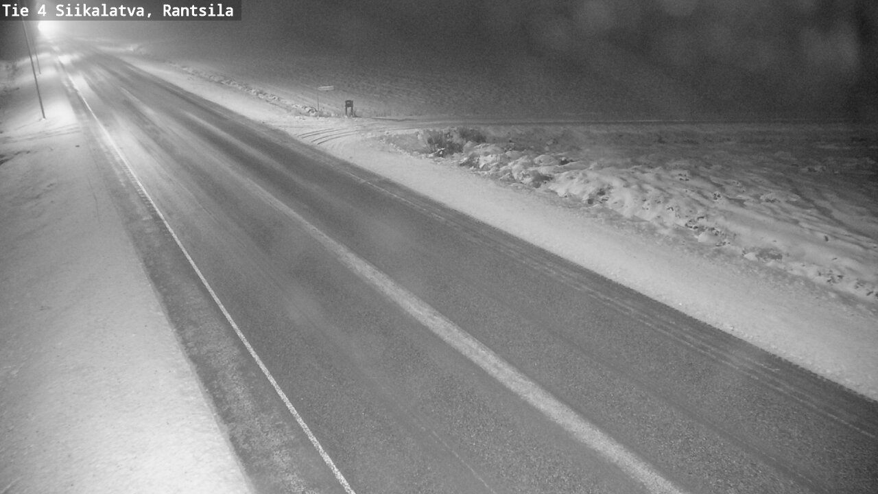 Weather Camera Image Road 4 Siikalatva, Rantsila, Siikalatva, Pohjois-Pohjanmaa