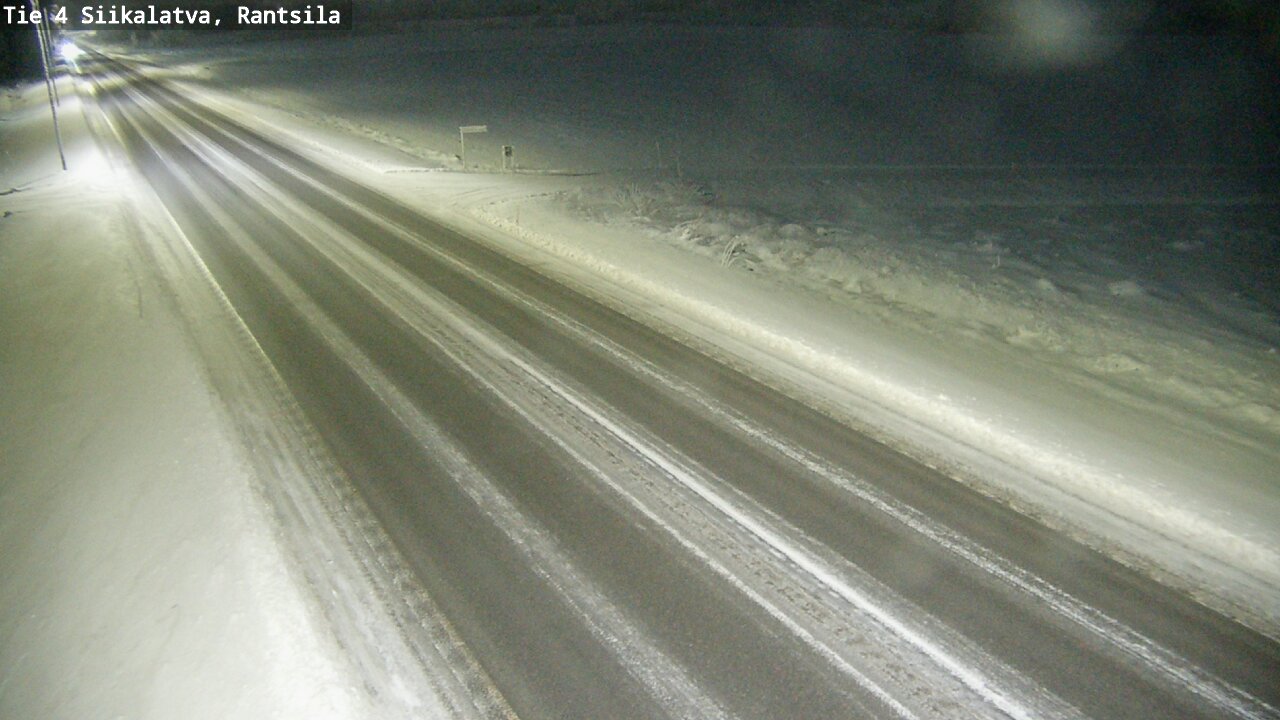 Weather Camera Image Road 4 Siikalatva, Rantsila, Siikalatva, Pohjois-Pohjanmaa