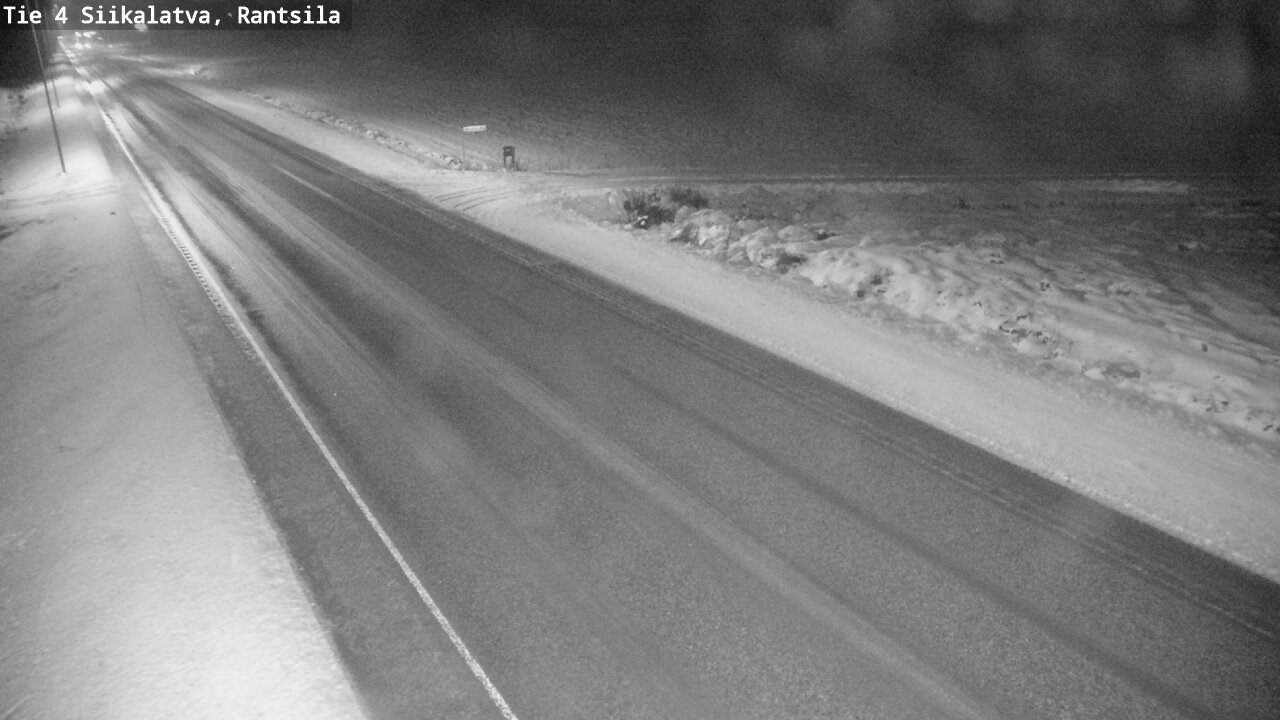 Weather Camera Image Road 4 Siikalatva, Rantsila, Siikalatva, Pohjois-Pohjanmaa