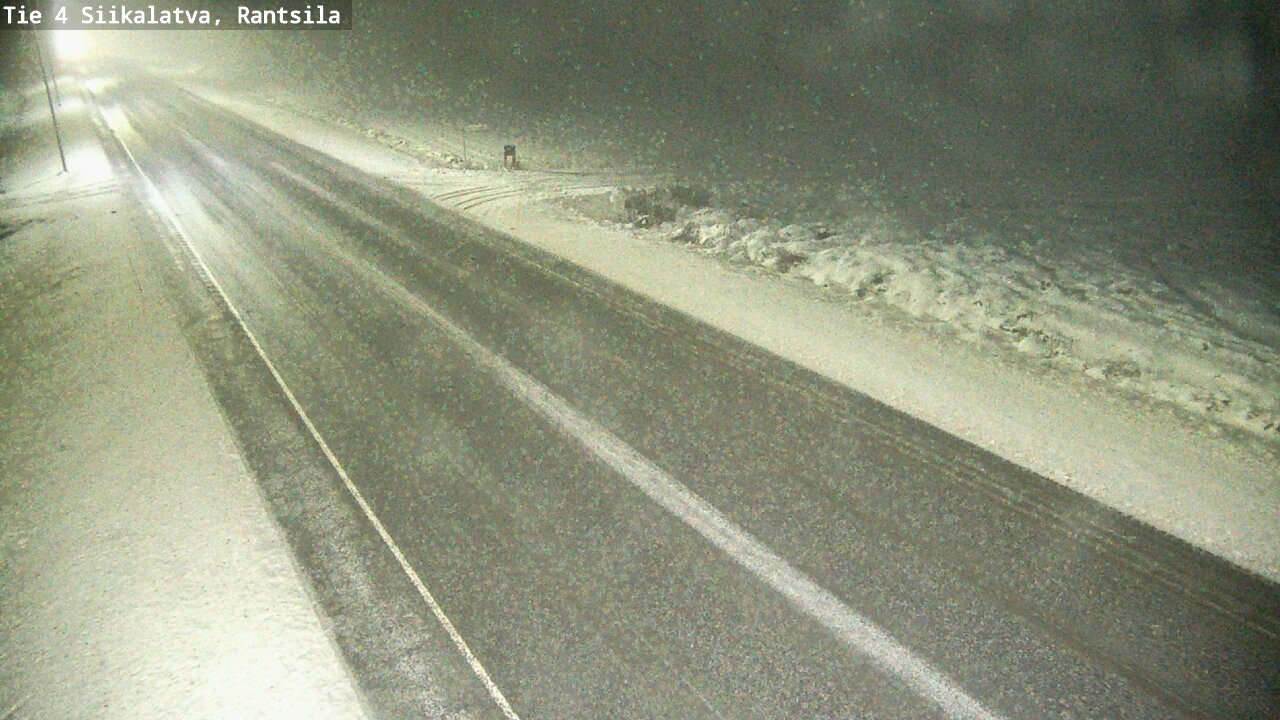Weather Camera Image Road 4 Siikalatva, Rantsila, Siikalatva, Pohjois-Pohjanmaa