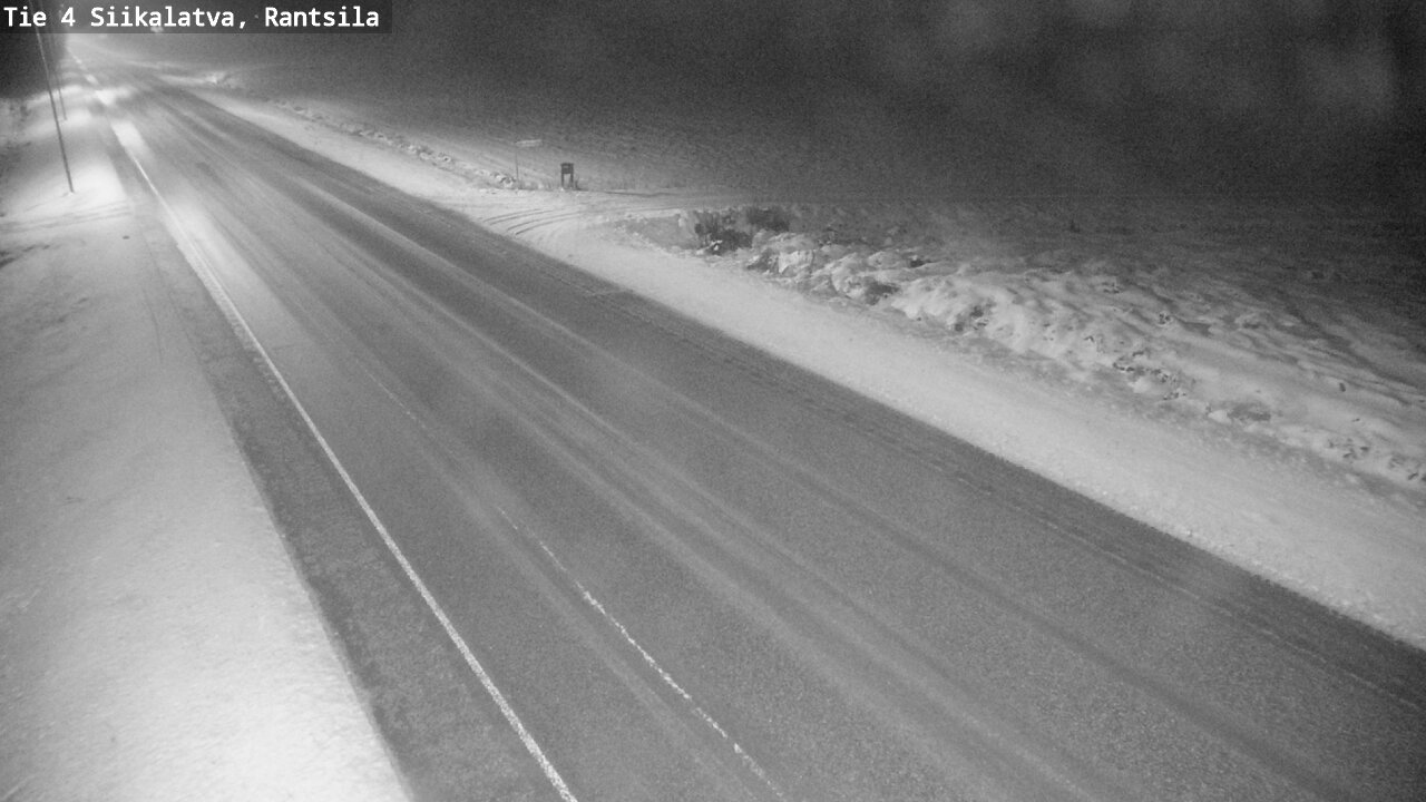 Weather Camera Image Road 4 Siikalatva, Rantsila, Siikalatva, Pohjois-Pohjanmaa