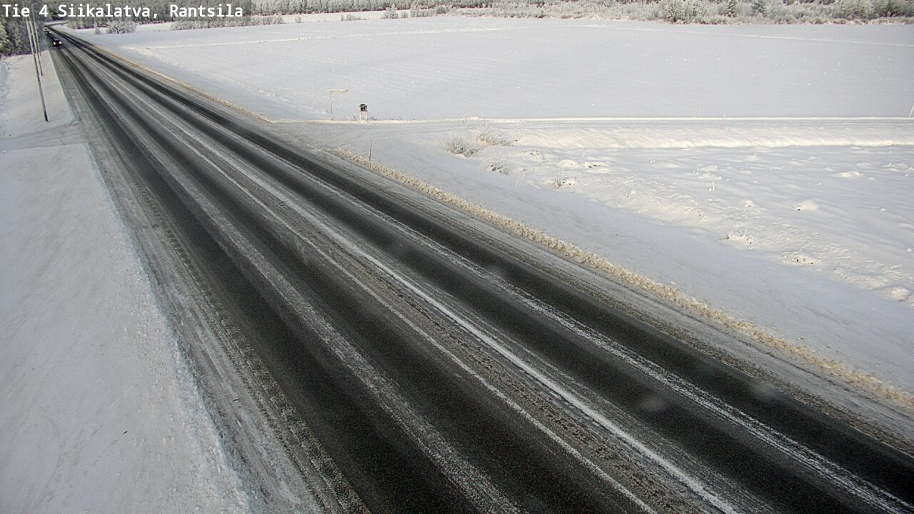Weather Camera Image Road 4 Siikalatva, Rantsila, Siikalatva, Pohjois-Pohjanmaa