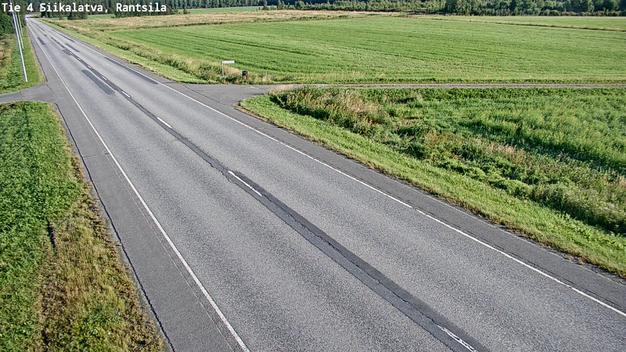 Weather Camera Image Road 4 Siikalatva, Rantsila, Siikalatva, Pohjois-Pohjanmaa