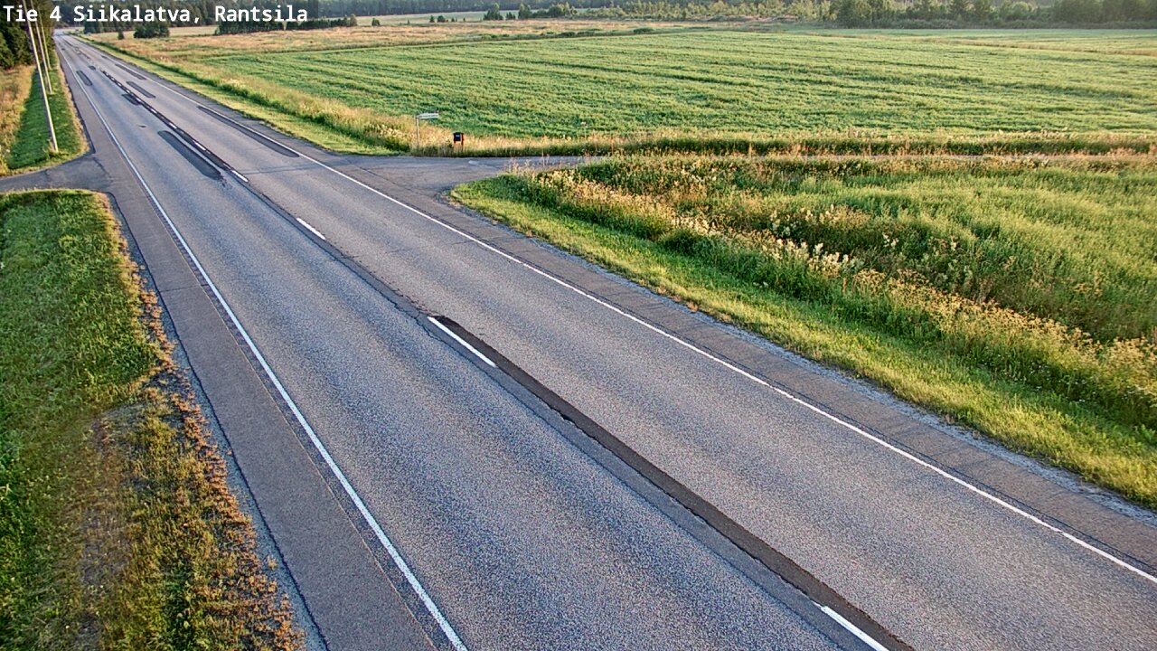 Weather Camera Image Road 4 Siikalatva, Rantsila, Siikalatva, Pohjois-Pohjanmaa