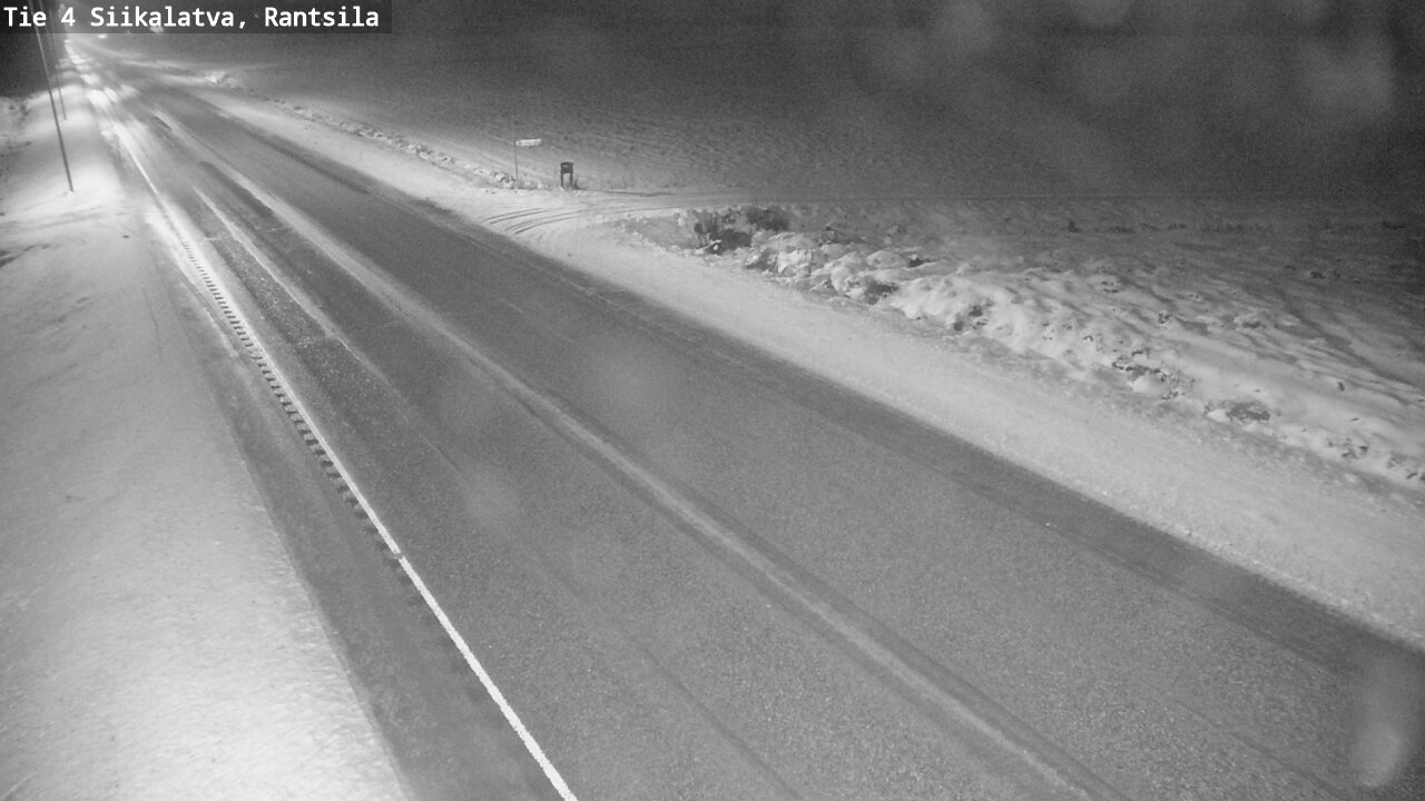 Weather Camera Image Väg 4 Siikalatva, Rantsila, Siikalatva, Pohjois-Pohjanmaa