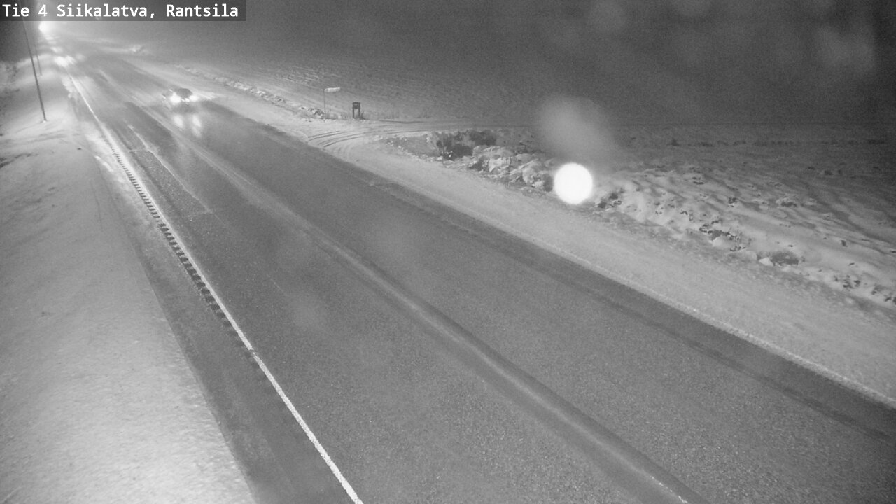 Weather Camera Image Väg 4 Siikalatva, Rantsila, Siikalatva, Pohjois-Pohjanmaa